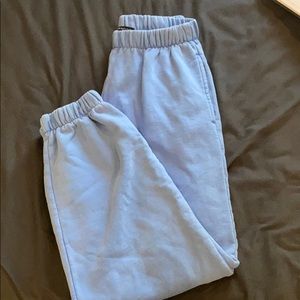 Blue Brandy Melville sweatpants